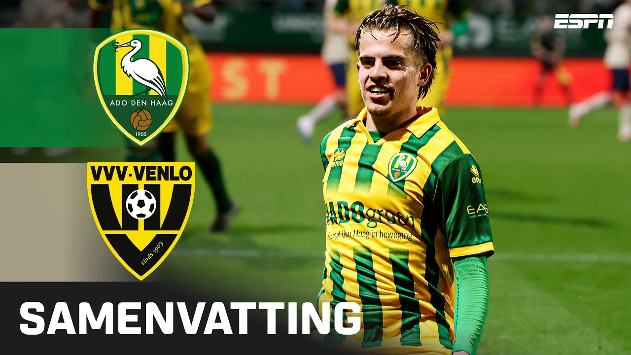 ADO Den Haag vs VVV Venlo Highlights
