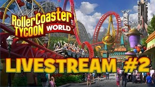 RollerCoaster Tycoon World + Planet Coaster - Early Access Stream #2