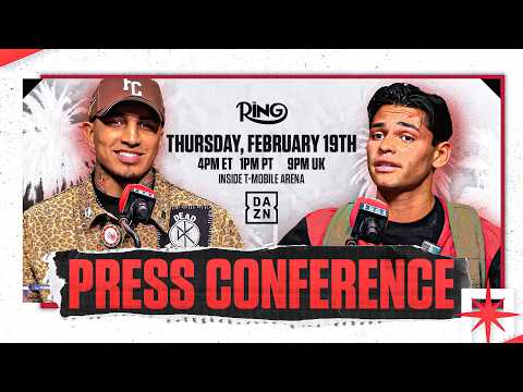 Mario Barrios vs Ryan Garcia Final Press Conference | LIVE