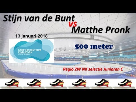 Stijn van de Bunt Matthe Pronk  500 Eindoven 20180113