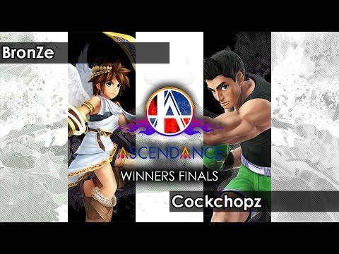 Smash 4: BronZe (Pit/Dark Pit) V  FGE | MNK | Cockchopz (Little Mac) - Ascendance 22 Tournament SSB4