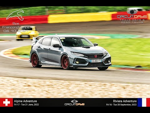 Honda Civic Type R FK8 400 VS BMW M2 400 CircuitDays Trackday Spa-Francorchamps