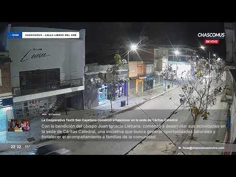 Chascomús en Vivo | Ciudad y Laguna Todo el Día | 🌙 Trasnoche de Chascomús | ☁️ Muy nublado 13°C