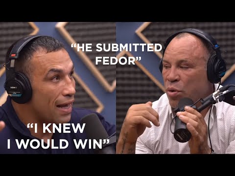 WERDUM: The guy that beat FEDOR | Werdum and Wanderlei Silva [Subtitled]