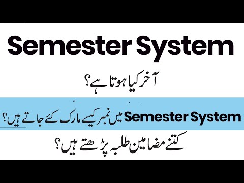 What Is Semester System? - How Semester System Is Different From Annual System