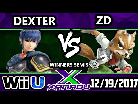 S@X 233 Smash 4 - Dexter (Marth) Vs. ZD (Fox) - SSB4 Winners Semis - Smash for Wii U.