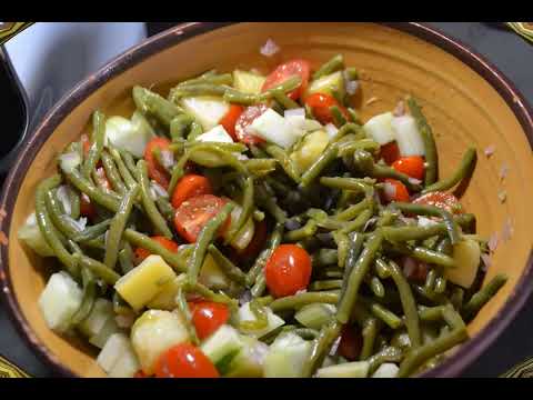 Salade composée haricots verts recette cookeo light
