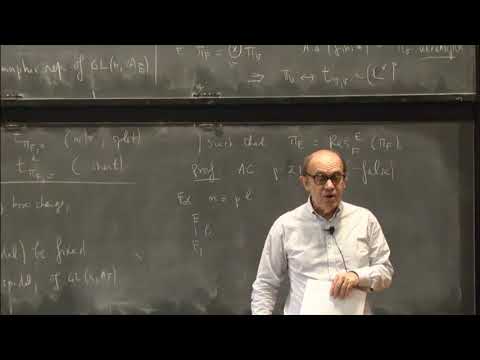 Solvable descent for cuspidal automorphic representations of GL(n)’ - Laurent Clozel