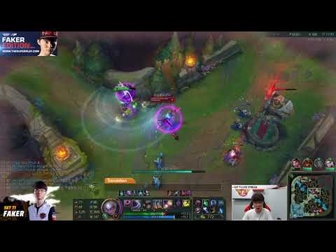 Full Game SKT T1 Faker Diana vs Kassadin mid Season 7 S7