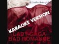 Lady Gaga - Bad Romance Karaoke Version 