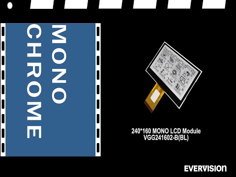 Monochrome LCD Modules / VGG241602-B(BL)