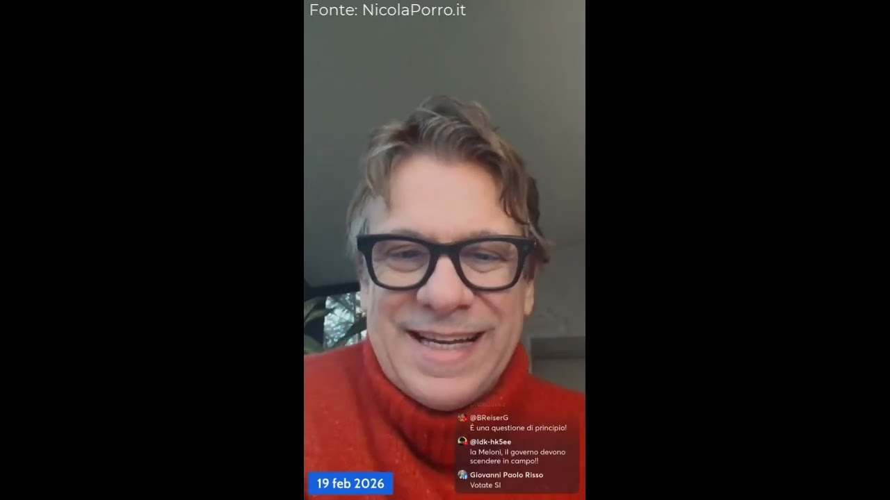 NICOLA PORRO: “TASSA RACKETE? ASSURDO, 76MILA EURO DI SOLDI PUBBLICI PER CHI SFIDA LO STATO”