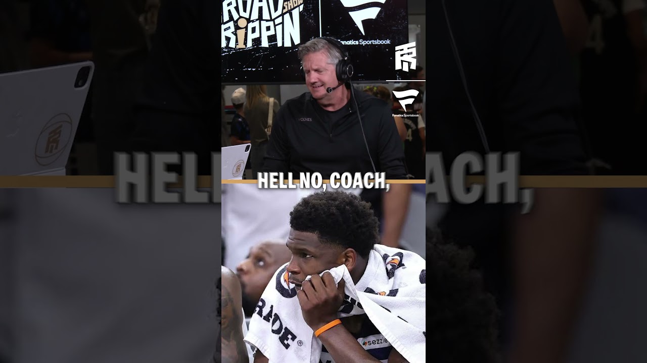 Was Ant Edwards Misunderstood? Coach Finch Breaks It Down! #nba  #minnesotatimberwolves