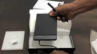 Unboxing of xp pen star g430s drawing tablet and How to use it.