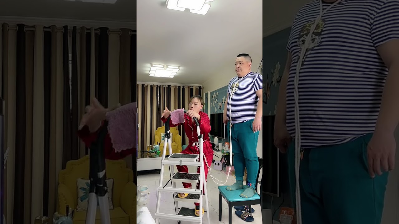 Only someone with a fear of heights could come up with a safety measure like this.