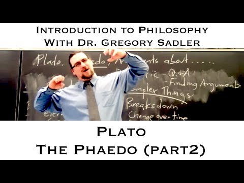 Plato's dialogue, the Phaedo (part 2) - Introduction to Philosophy