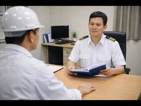 How Do You Carry Out the ME Scavenge Space Inspection? | Best Interview Answer.