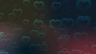 moving hearts background | heart flying effect video | romantic background effect | love Background