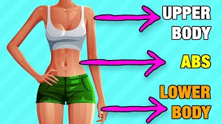 Full Body 30 Minute Workout: Lose Weight Tone Musc