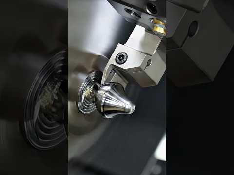 FixRTurn Tried interrupted cutting by Round insert #shorts #cnc #machine #machin #tools #technology