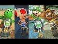 Mario Kart 8 Deluxe All Characters Winning Animations Bikes
