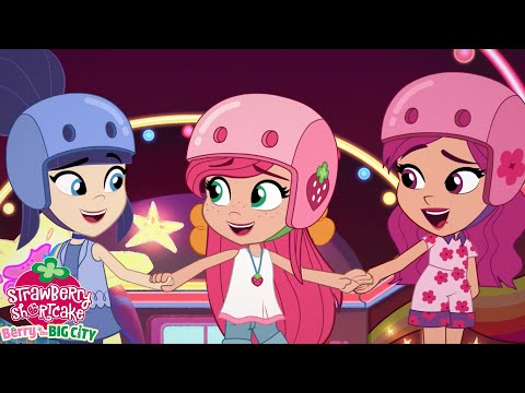 Strawberry Shortcake 🍓 Strawberry Goes Rollerblading! 🍓 Berry in the Big City 🍓 Cartoons for Kids - Kids TV Series, Kingdom Kids Zone - Strawberry Shortcake - WildBrain