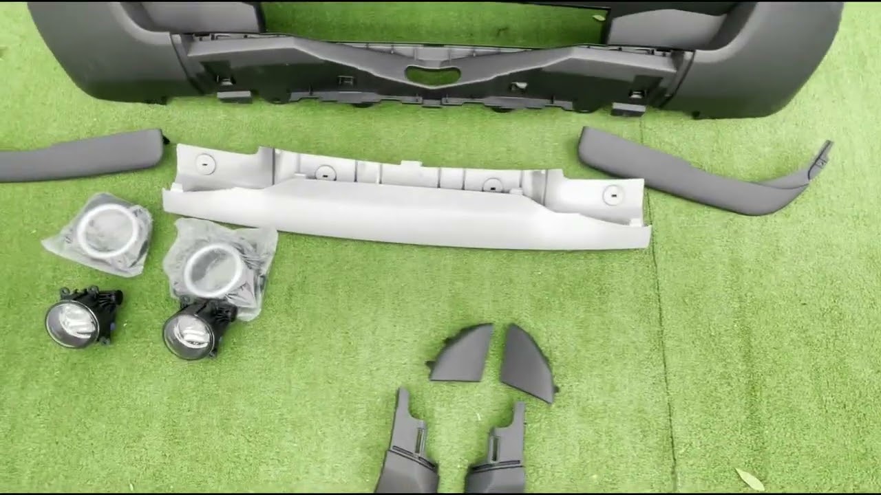 Передний бампер в сборе 2013-2017 Video 1