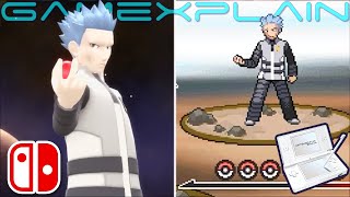 Pokémon Brilliant Diamond & Shining Pearl Graphics Comparison: August Trailer (Switch vs. DS)
