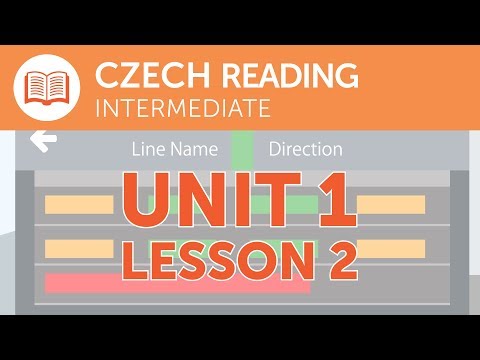 Intermediate Czech Reading - A Late Train in the Czech Republic