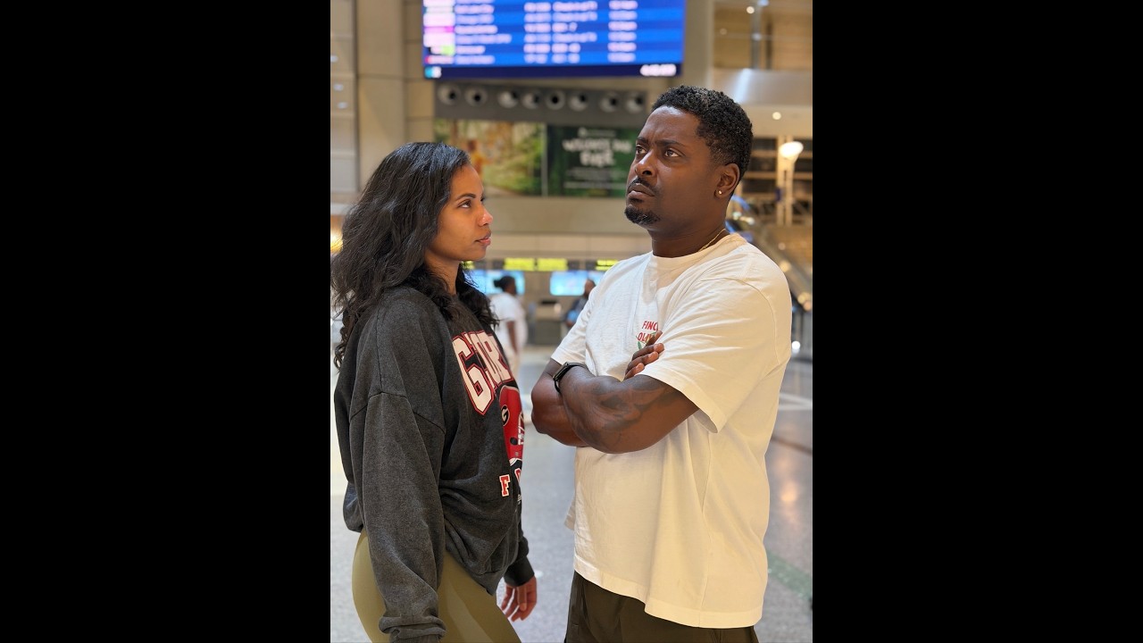 When Nicole checks Dalen in the middle of the airport!