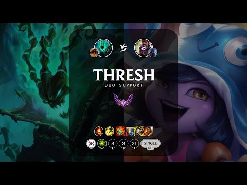 Thresh Support vs Lulu - KR Master Patch 13.17