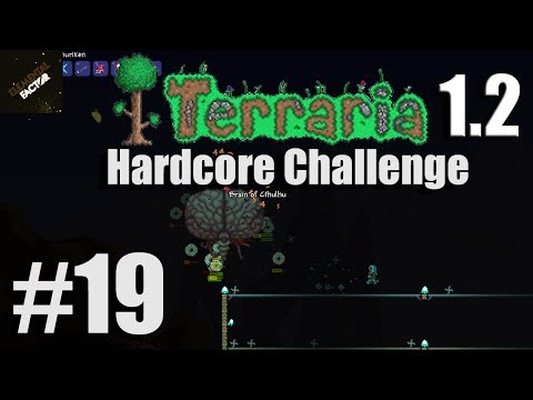 Terraria 1.2 Hardcore Challenge | Episode 19 | It Takes Brains