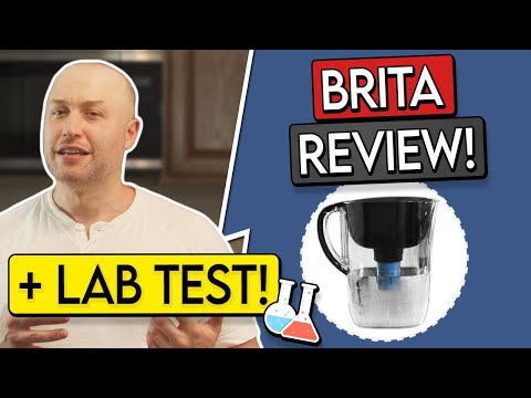 Brita Water Filter Pitcher Review + LAB TEST 🧪 - Not Worth Its Money?!