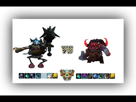 Rumble Vs Ornn [Korean challenger] SKT Untara