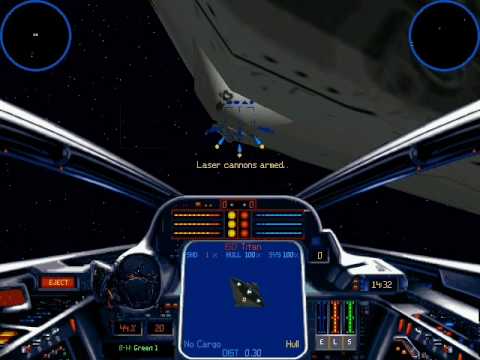 Playthrough of X-Wing vs TIE Fighter Rebel Mission 11 Part 2 - Defend Factory