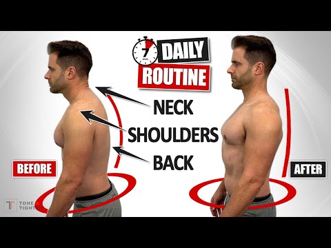 How To FIX Your Posture 10 Minute Daily Routine