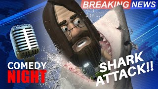Open Mic Night Shark Attack!