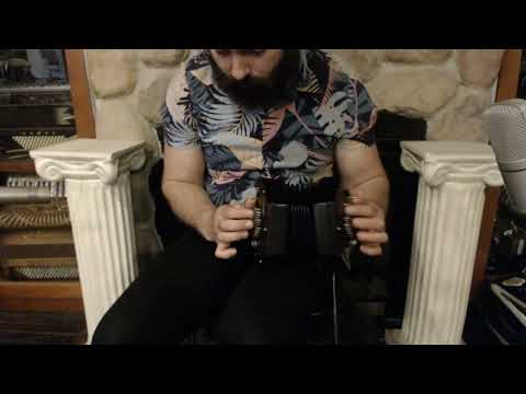 5397 - Black Lachenal & Co English Concertina Treble M 48 $1999