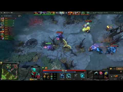 live MMR dota 2 pro player : Navi dendi  vs xboct full match and focus hero