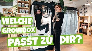Finde die passende GROWBOX für dich ! | Anbau für Anfänger | Growzelte einfach erklärt !