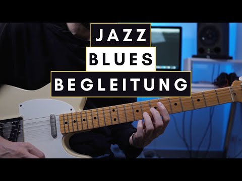Jazz Blues Begleitung auf der Gitarre - Jazz Akkord Voicings