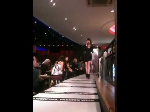 Performing at Liverpool Fashion Week