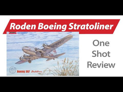 Boeing 307 Stratoliner Plastic model kit 1/144 Roden RN 339 