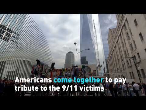 America comes together to remember the 9/11 victims 25 years later