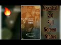 Masakali 2 0 Full Screen Status A R Rahman Sidharth Malhotra Tara Sutaria Masakali Status