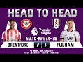 BRENTFORD vs FULHAM | Prediction & Head to Head Stats | Matchweek 36 | BRE vs FUL | EPL