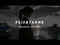 Majili - Priyathama Priyathama (Slowed + Reverb) | Naga Chaitanya, Samantha | VLN Lofi