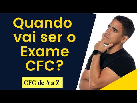 Quando será o Exame CFC 2021.2?