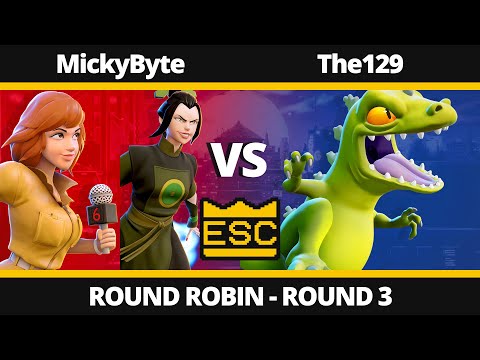 NASB at ESC 37 - Round 3 - MickyByte (Azula, April O'Neil) Vs. The129 (Reptar) - Online Tournament