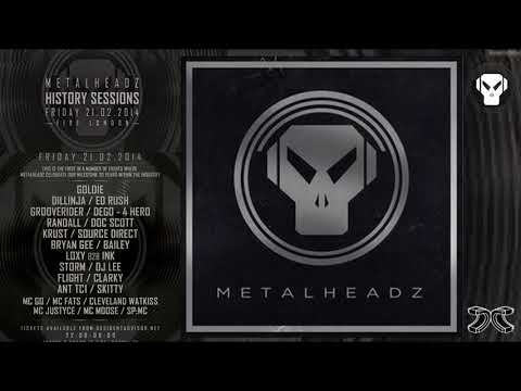 Grooverider -  MC Justyce & GQ - 20 Years of Metalheadz 'History Sessions'